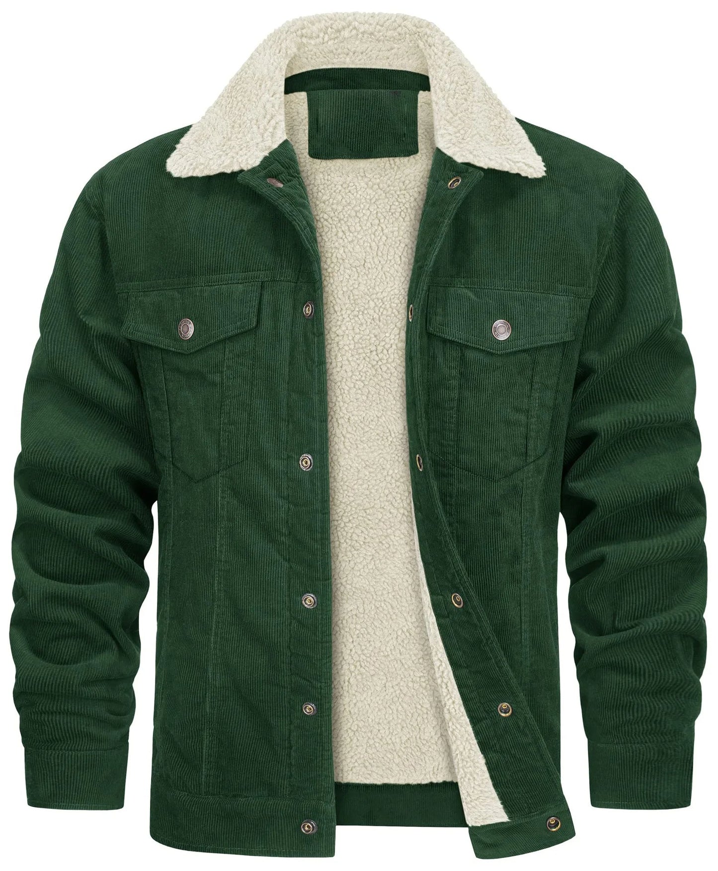 Warm Sherpa Lined Parka Jacket