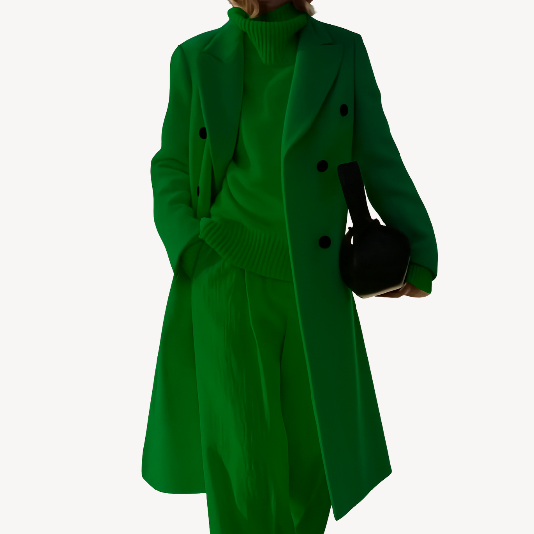 Women’s Double-Breasted Coat