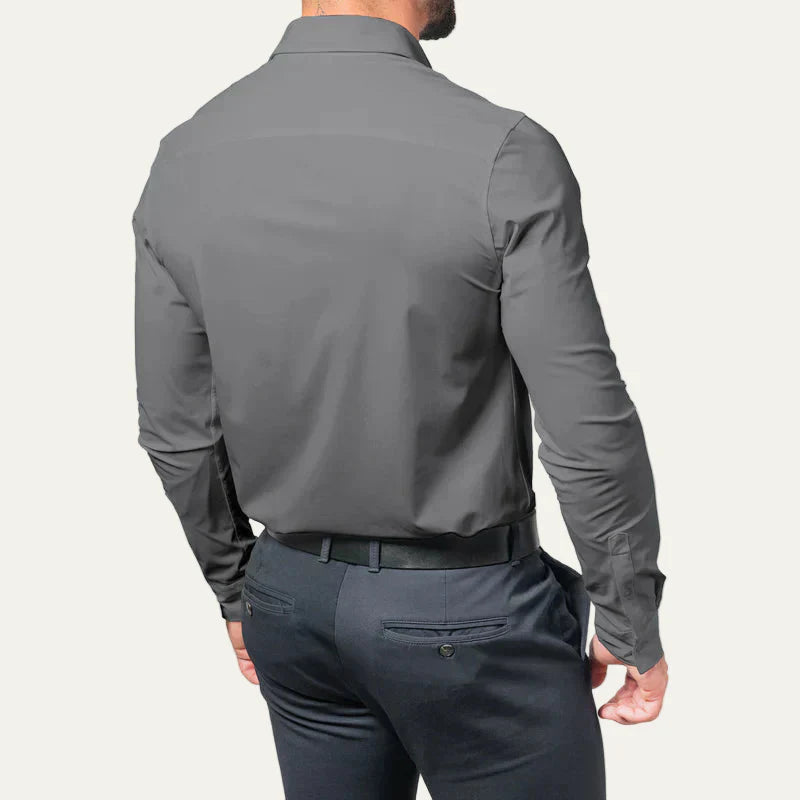 Men’s Slim Wrinkle-Free Dress Shirt