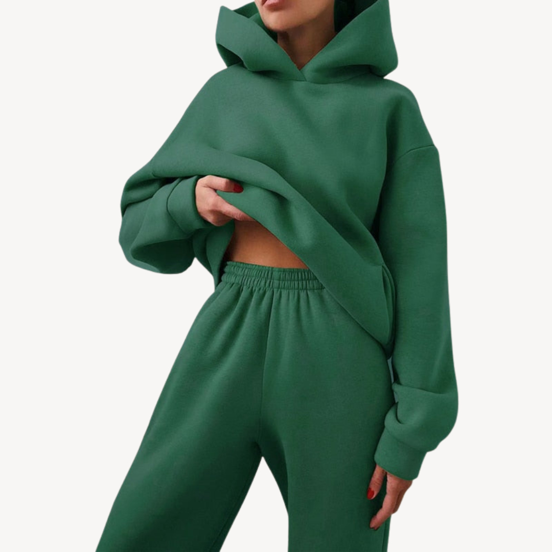 Oversized Hoodie and Jogger Set for Women