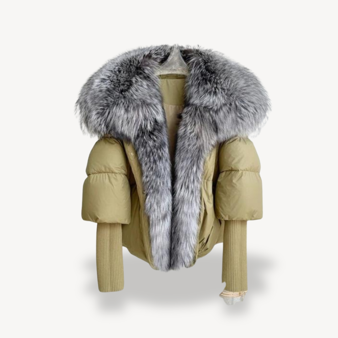Women’s Faux Fur Puffer Jacket