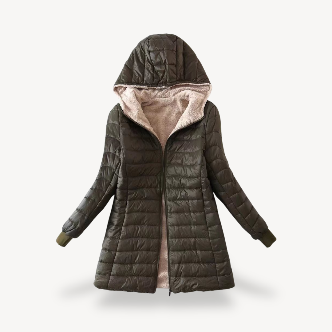 Women’s Sherpa Lined Puffer Coat