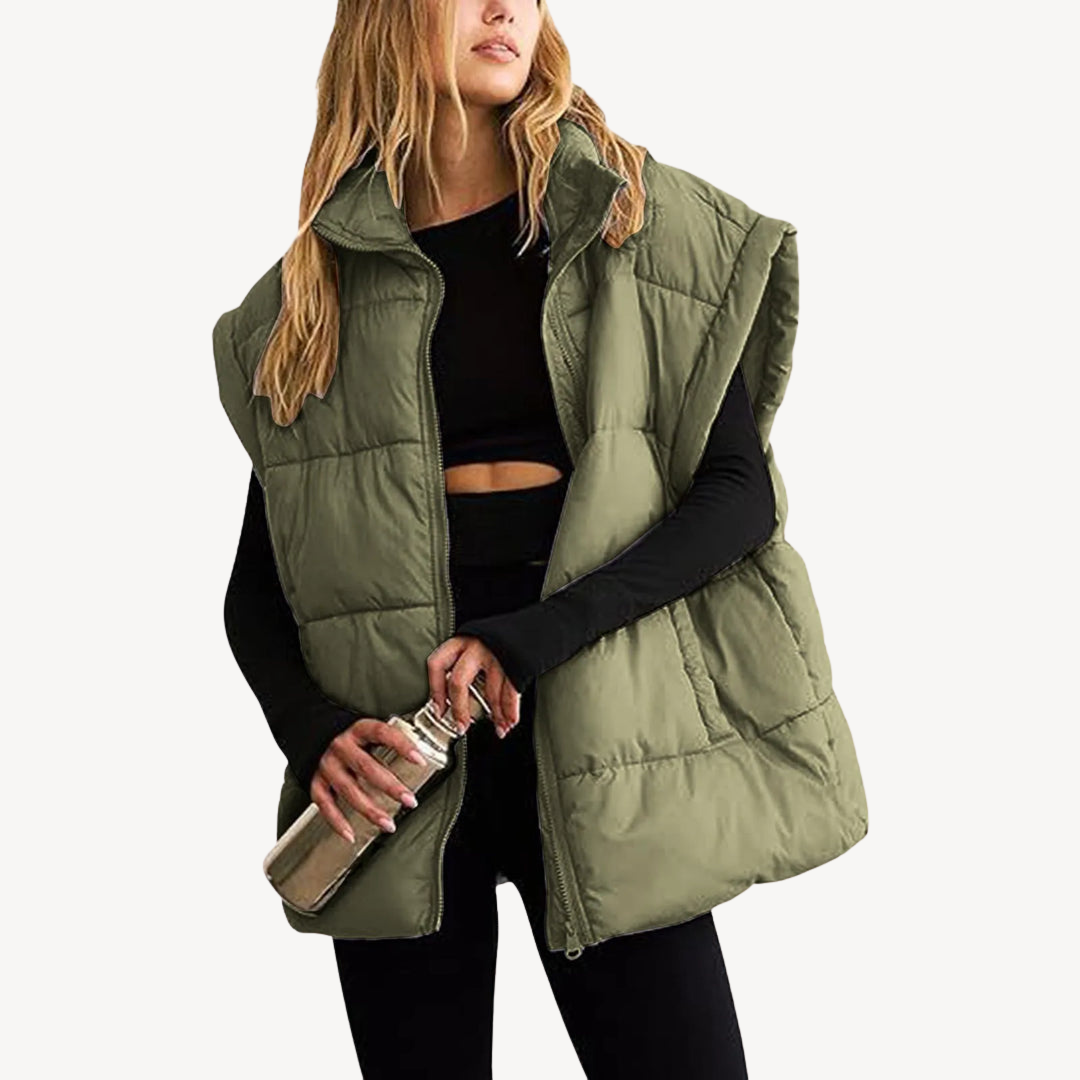 Puffer Vest Jacket for Women