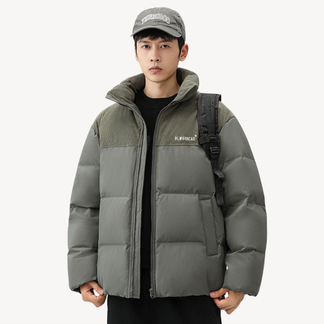 Men's Puffer Jacket Padded Nylon