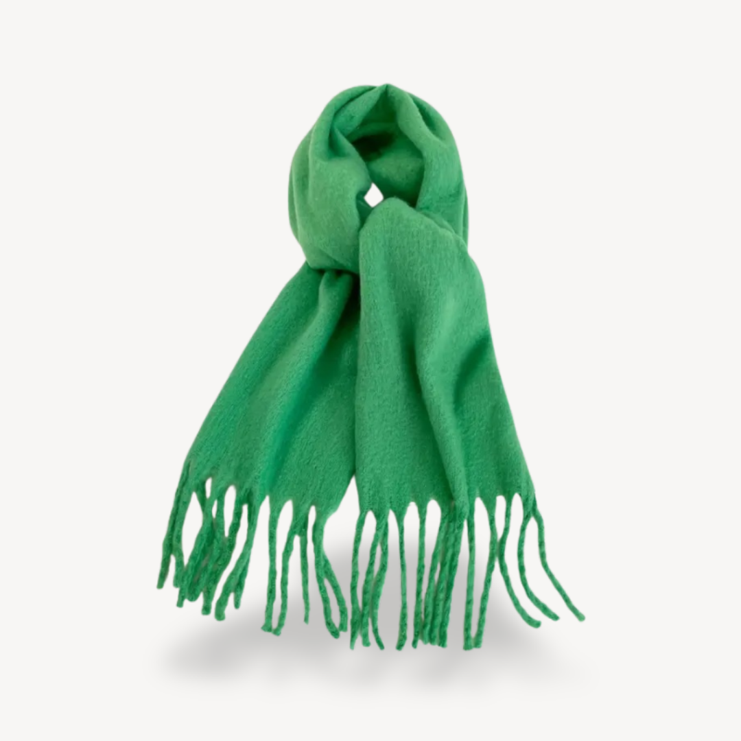 Fringed Wool Scarf