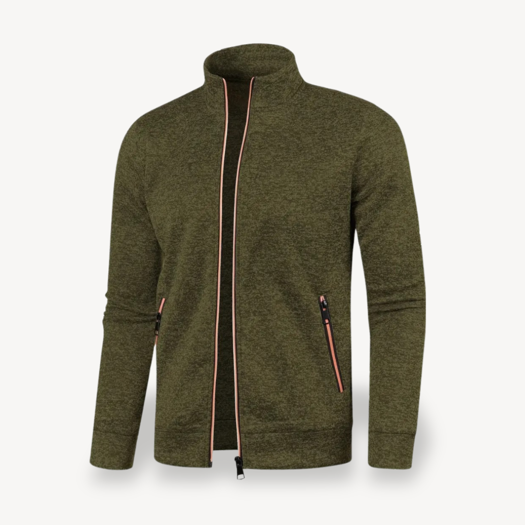 Men’s Zippered Track Jacket