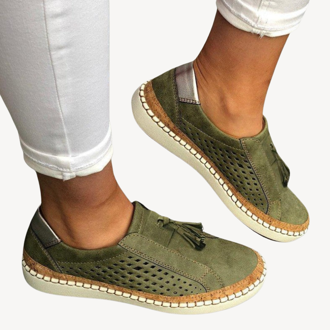 Orthopedic Suede Loafers for Women