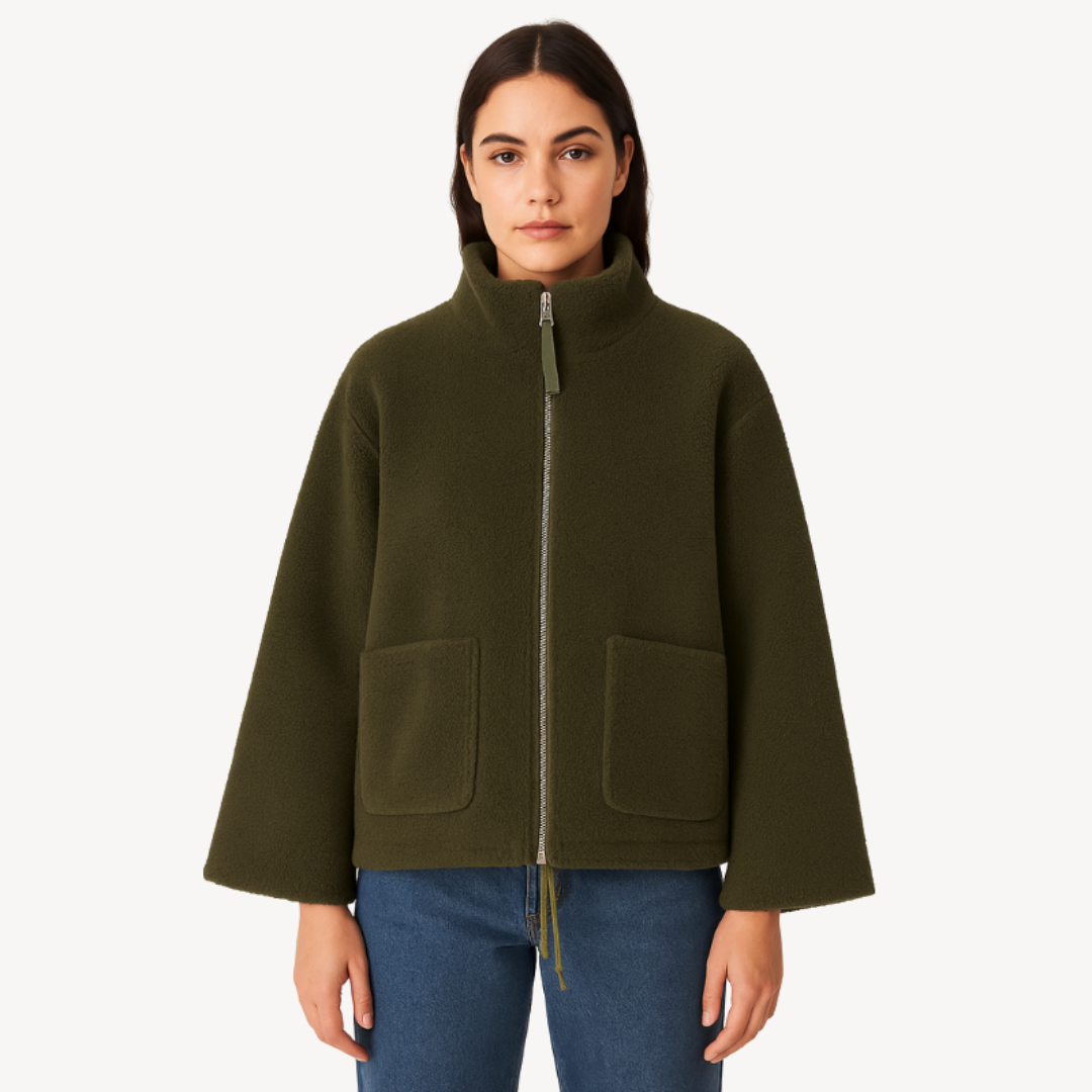 Women's Cozy Zip-Up Fleece Jacket