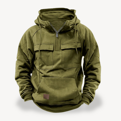 Men's Fleece Cargo Hoodie