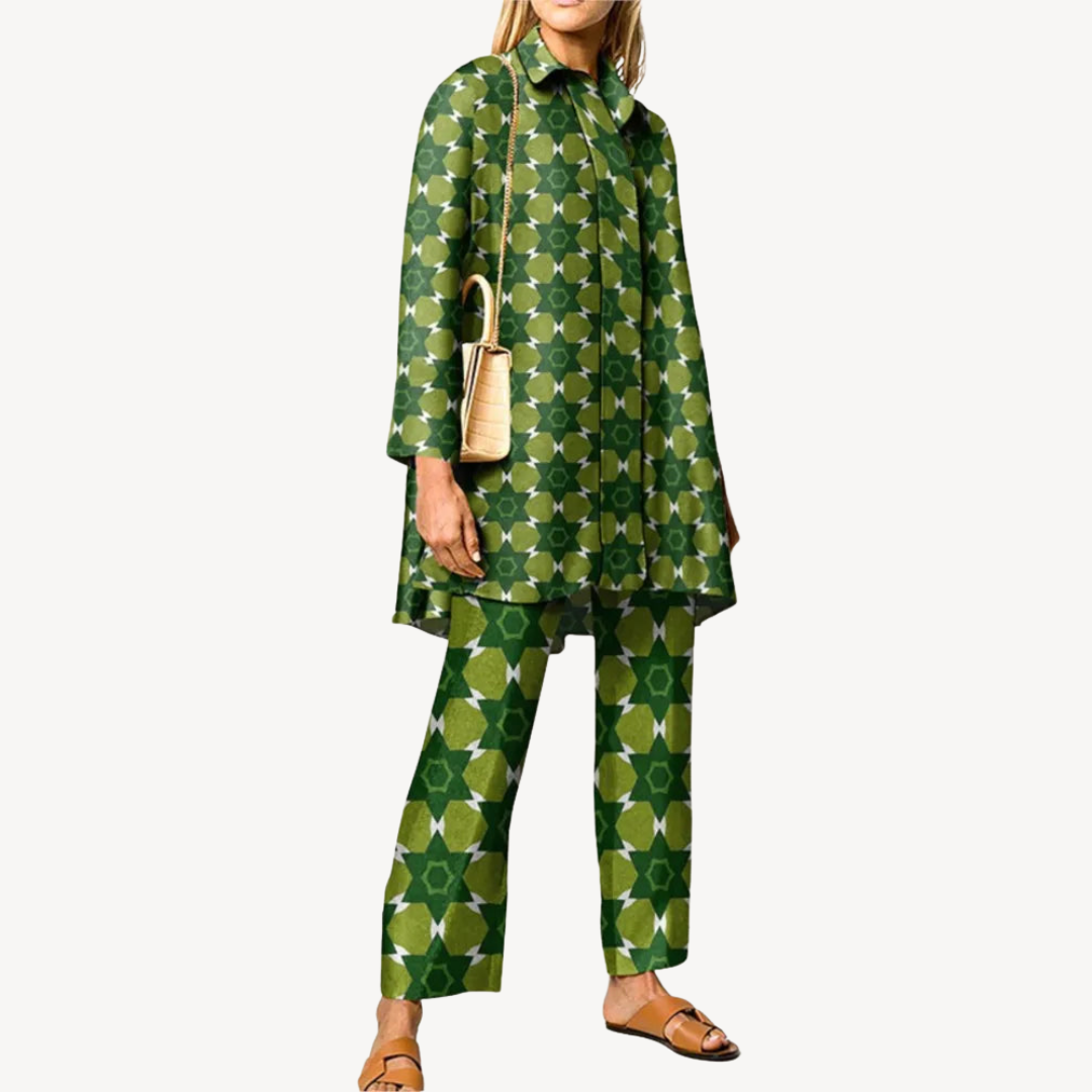Abstract Print Co-ord Set