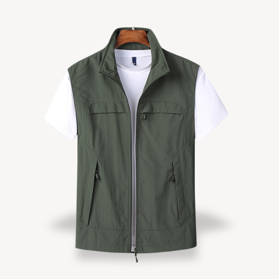 Lightweight Zip Vest for Men