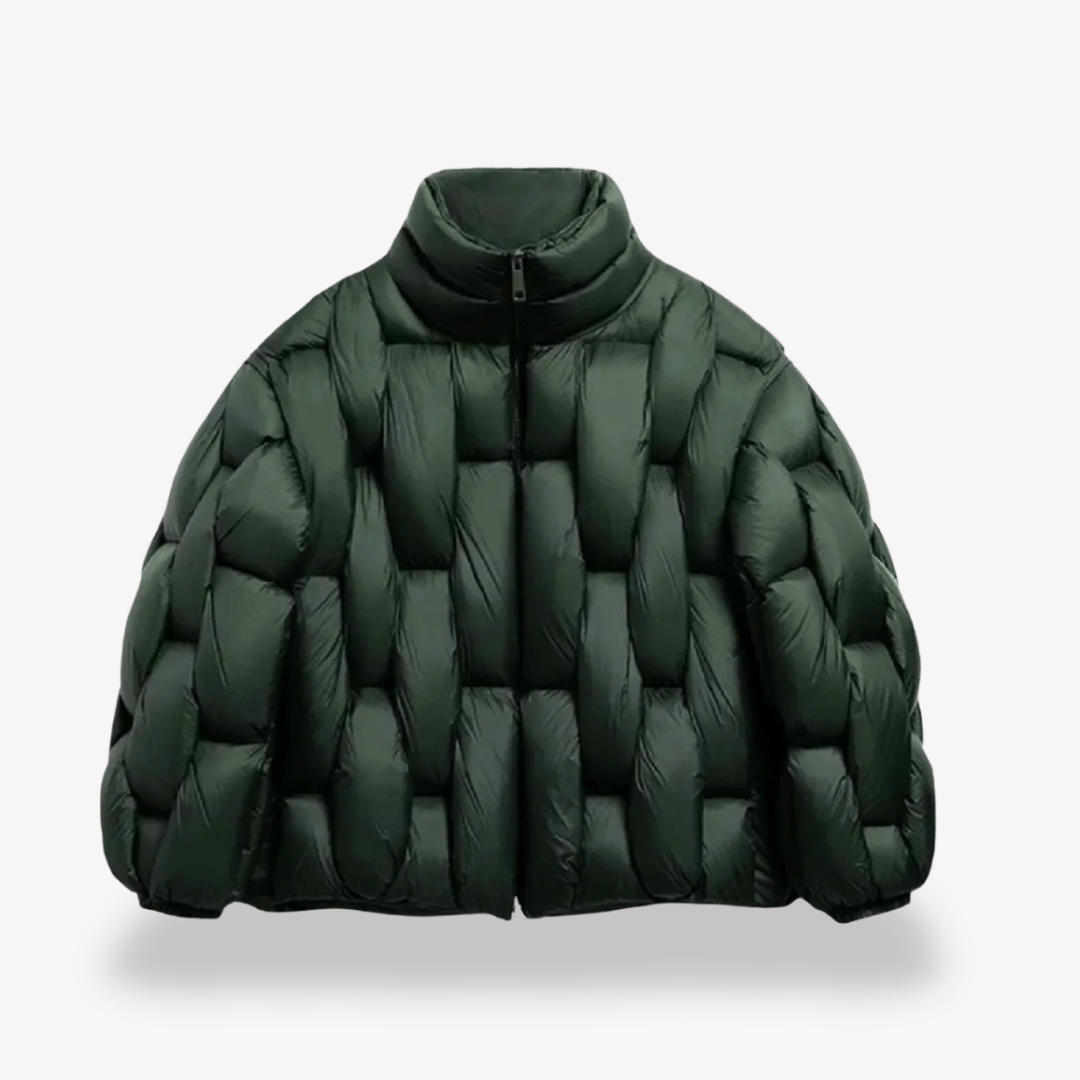 Quilted Puffer Jacket for Men and Women