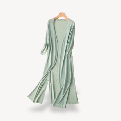 Women's Long Knit Duster Cardigan