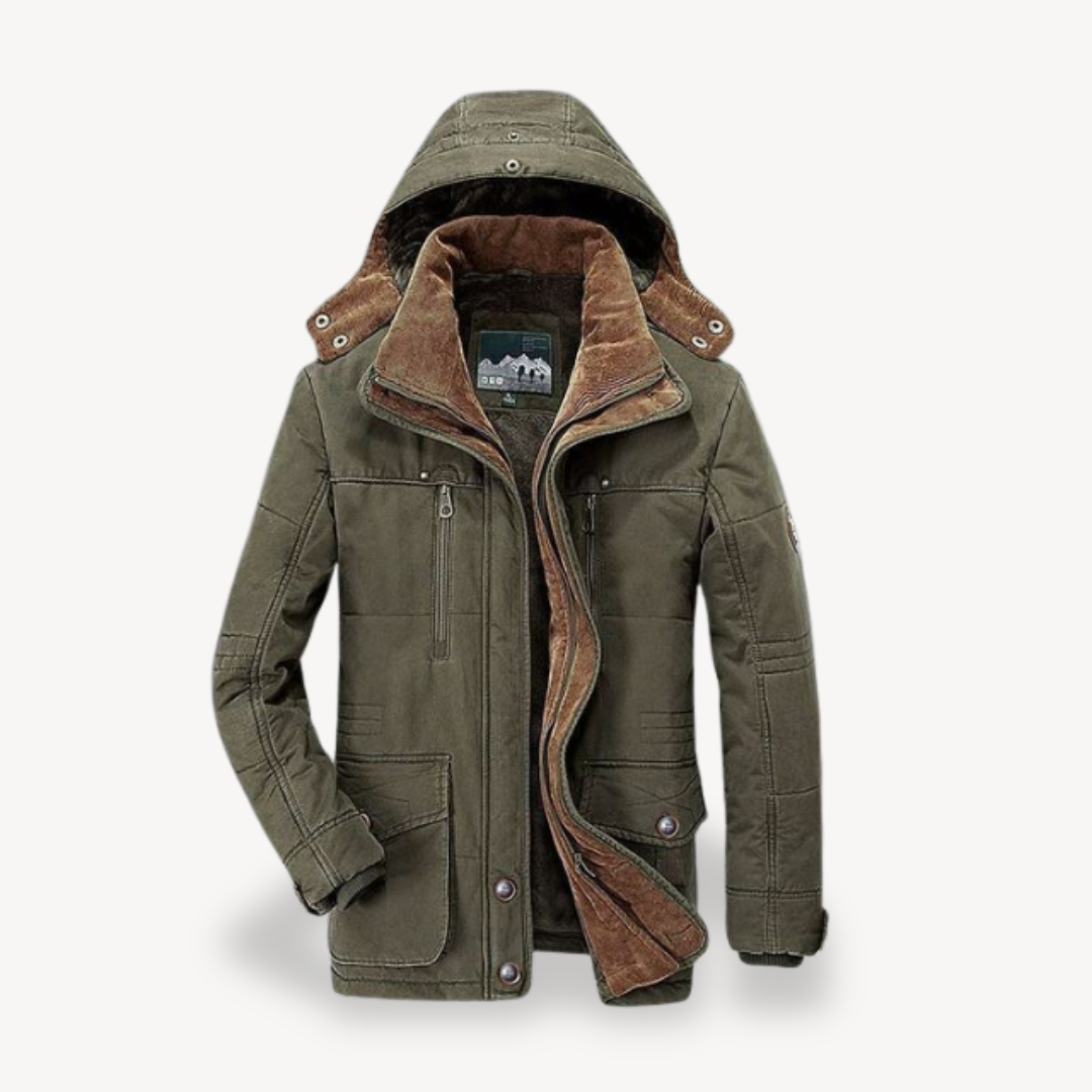 Men’s Winter Jacket with Fleece Lining