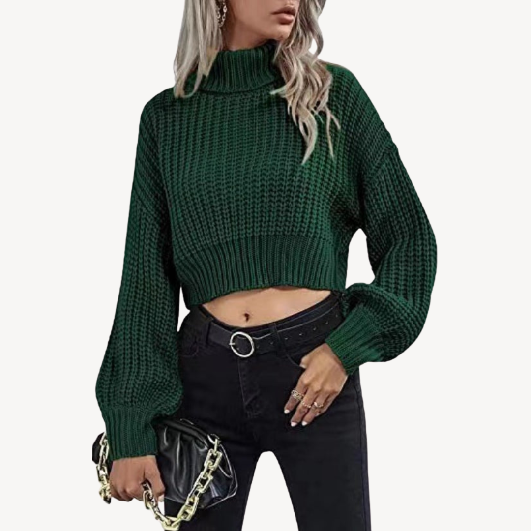 Women’s Cropped Knit Sweater