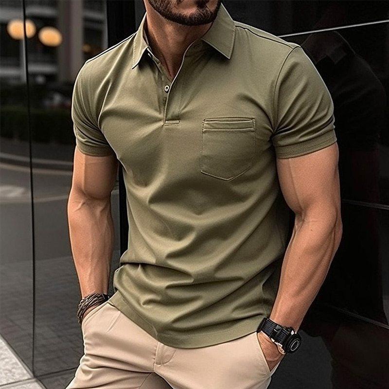 Classic Casual Mens Polo Shirt