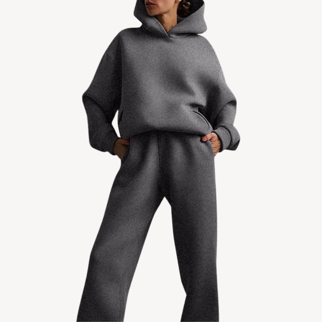 Oversized Hoodie and Jogger Set for Women