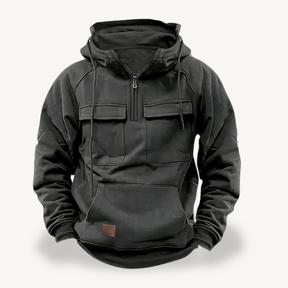 Men's Fleece Cargo Hoodie