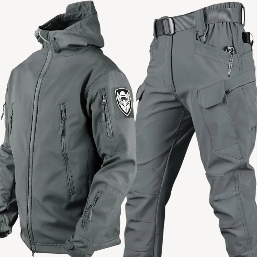 Men's Tactical Softshell Jacket & Pants Set