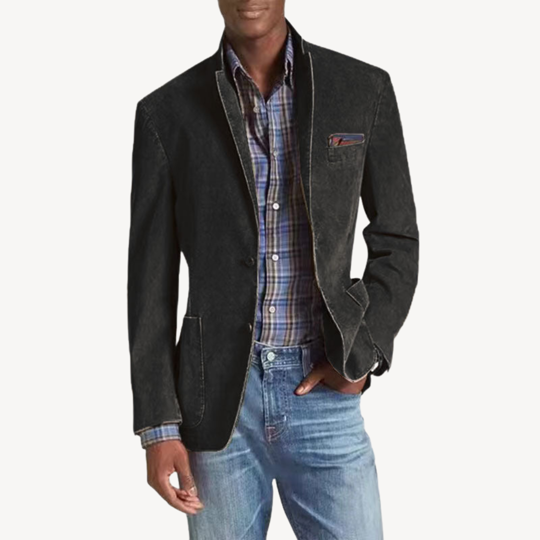 Men's Corduroy Puffer Jacket