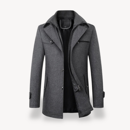 Men's Wool Blend Peacoat