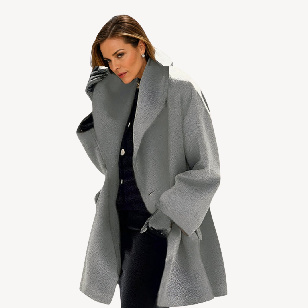 Women's Wool Blend Overcoat