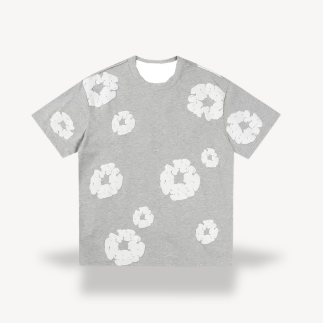 Popcorn Print T-Shirt for Unisex