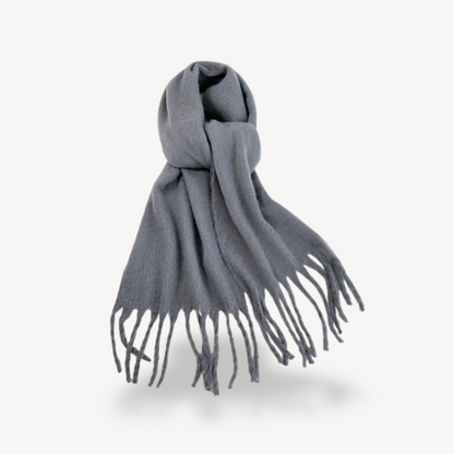 Fringed Wool Scarf