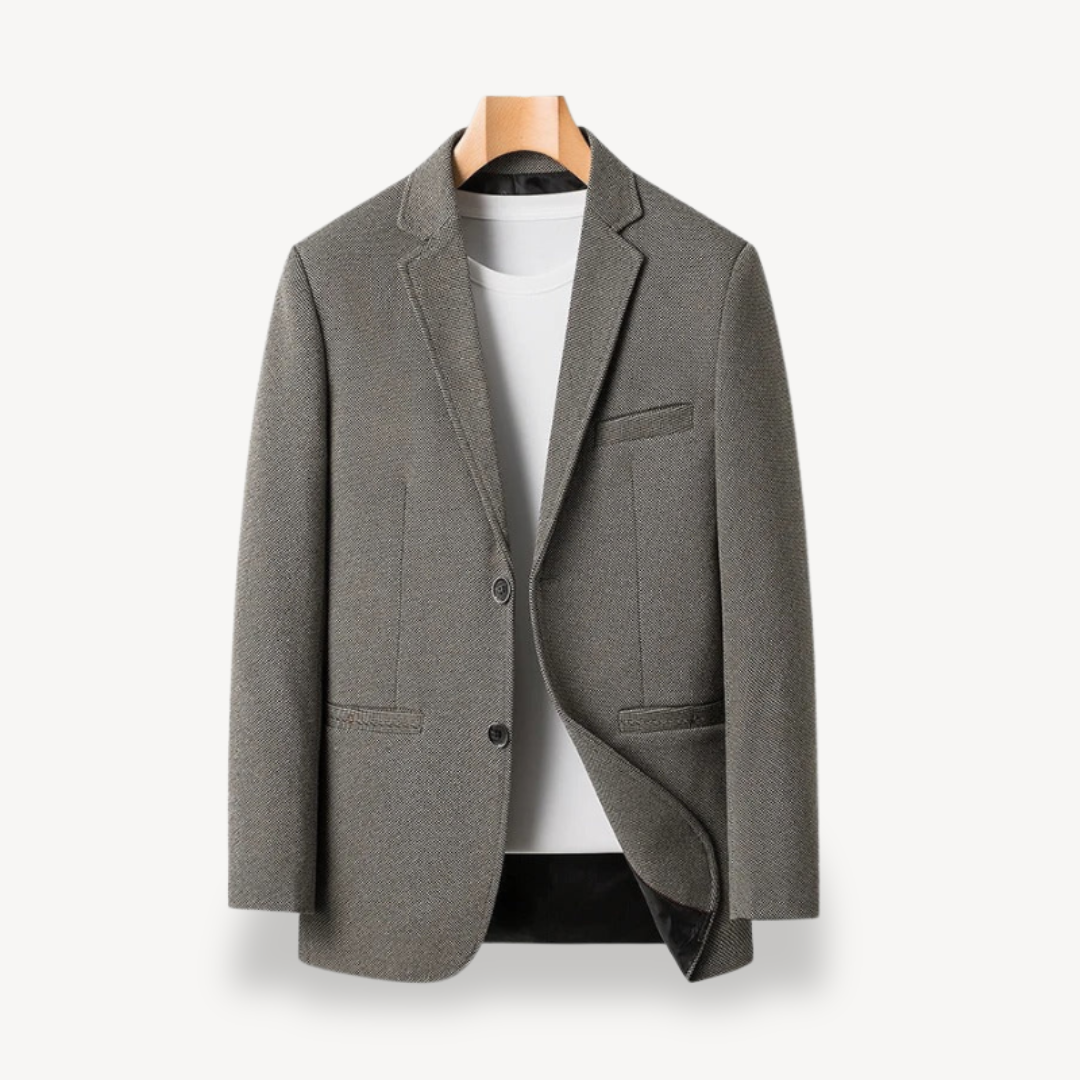 Casual Men’s Button Closure Blazer