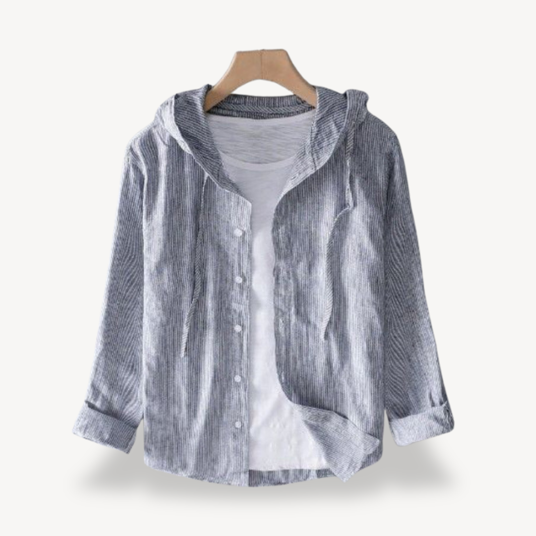 Hoodie Blouse with Hood for Women