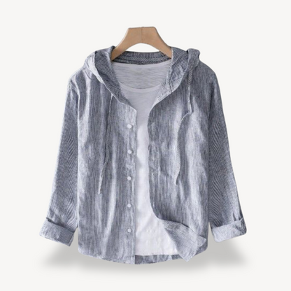 Hoodie Blouse with Hood for Women