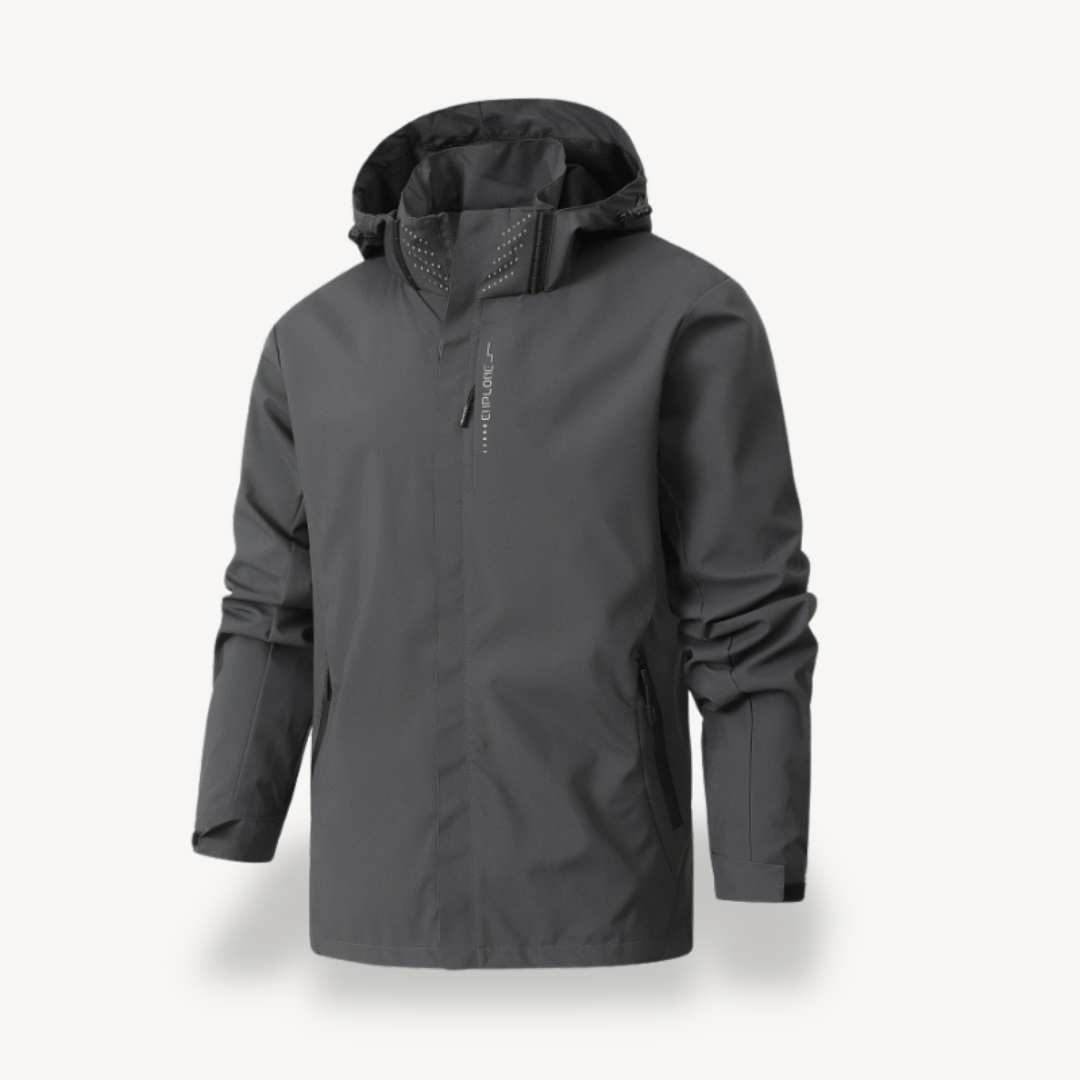 Men's Waterproof Windbreaker Hiking Jacket