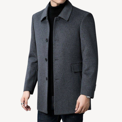 Men's Wool Blend Coat