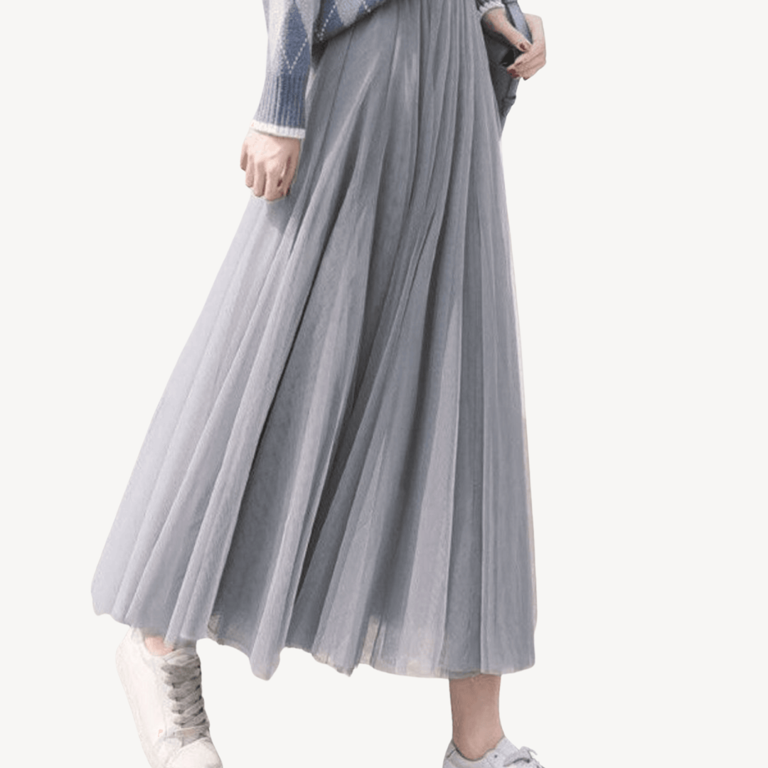 Tulle Maxi Skirt for Women