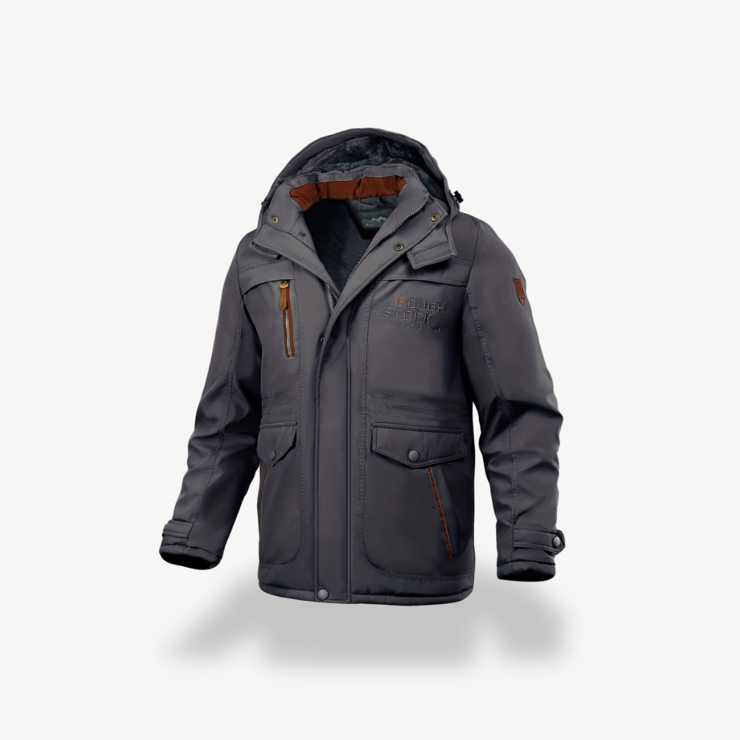 Men's Winter Jacket with Hood