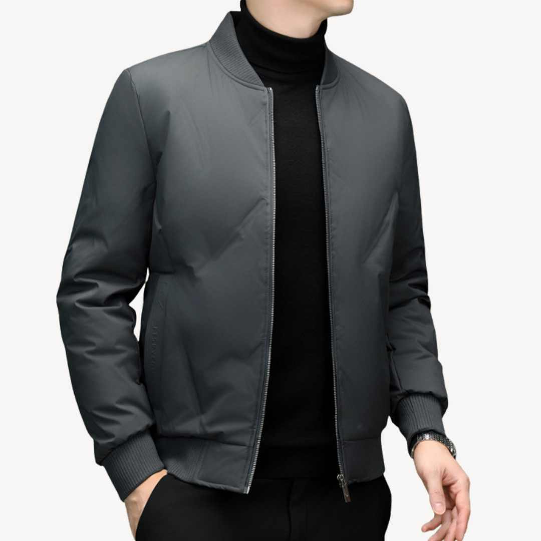 Men's Lightweight Puffer Bomber Jacket