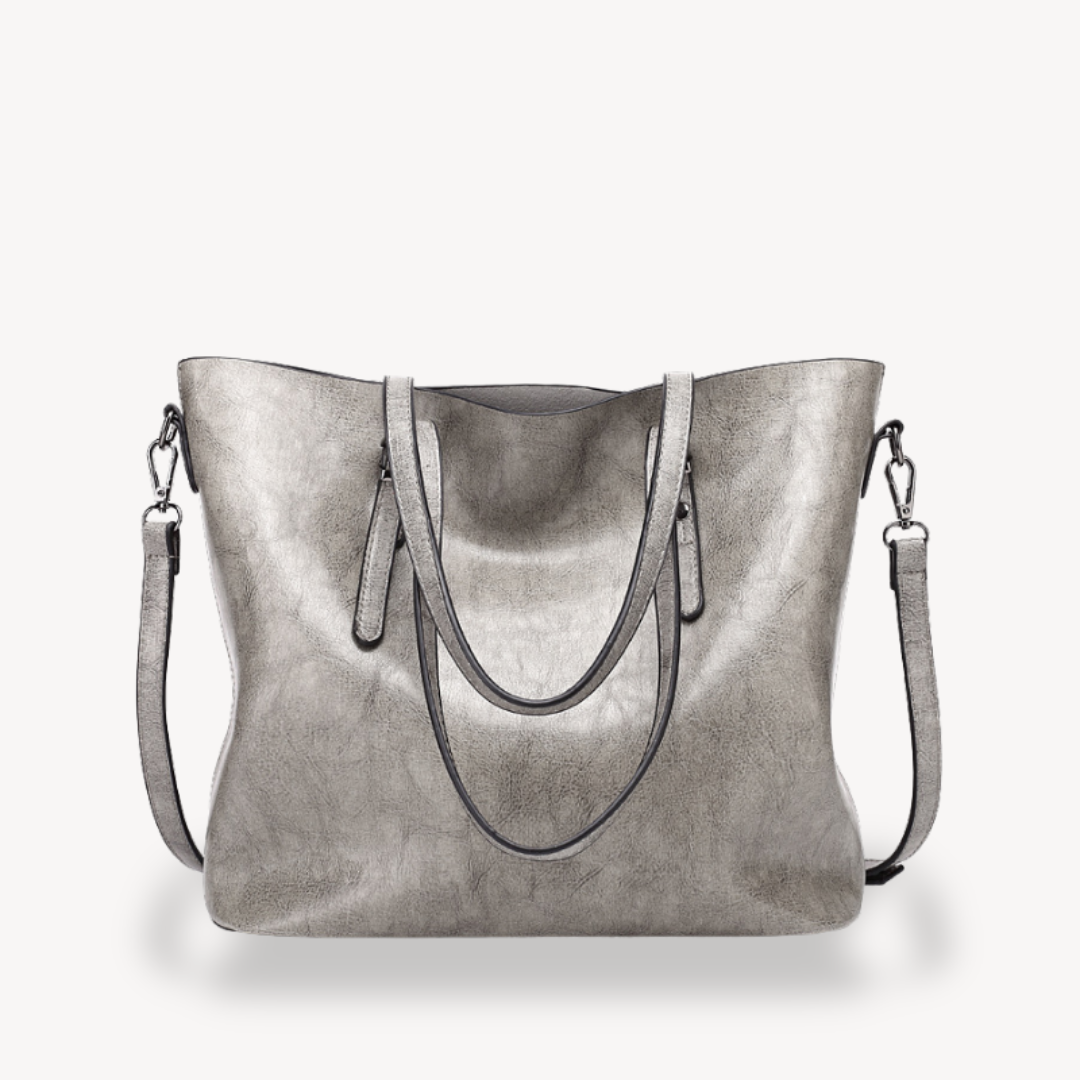 Women's Leather Tote Bag – Elegant Handbag