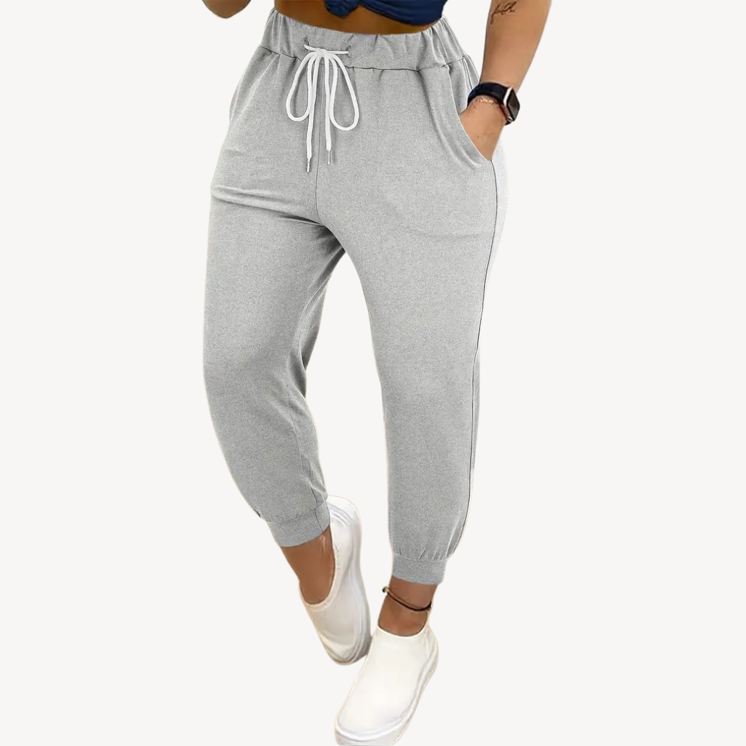 Women's Elastic Waist Jogger Pants