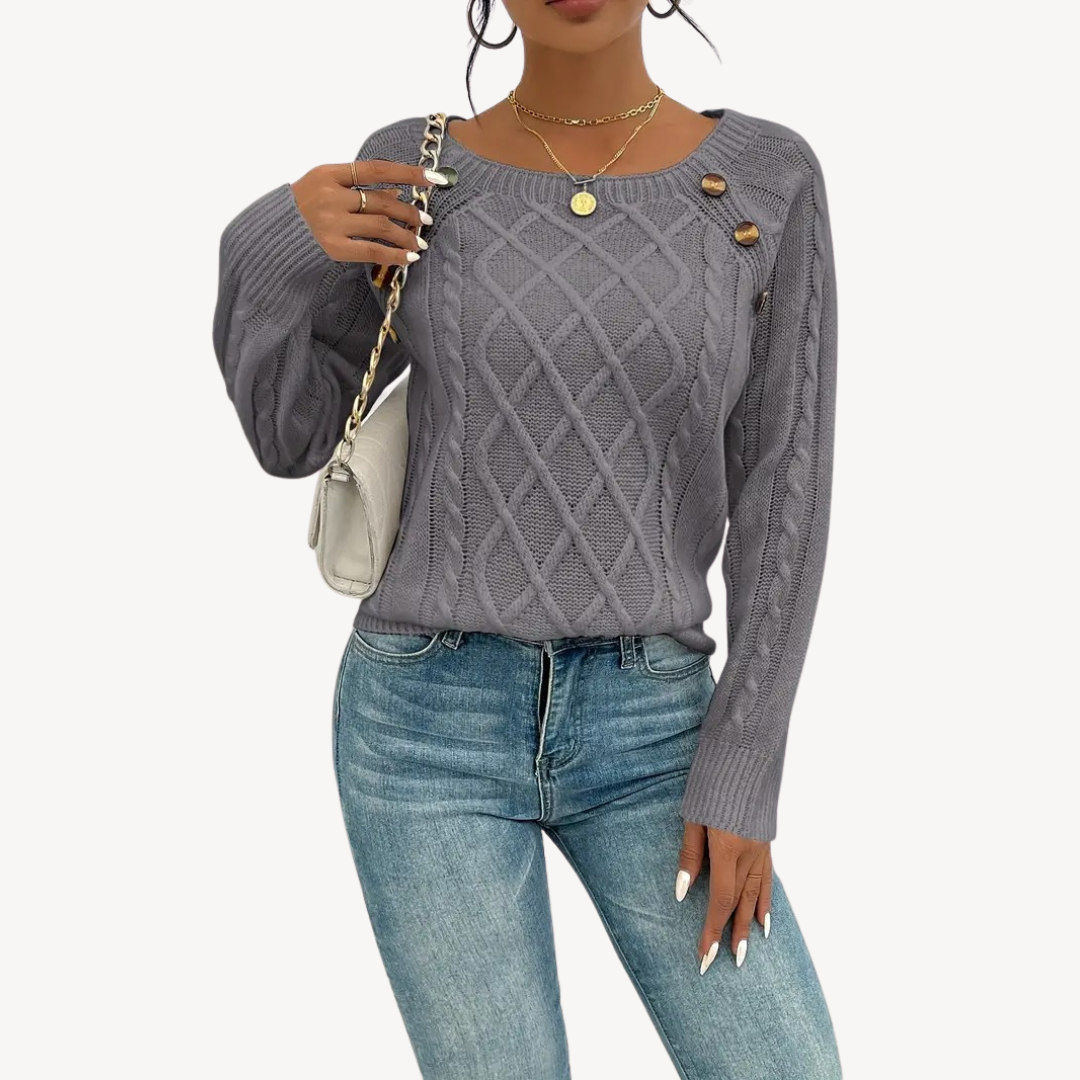Women’s Button Detail Sweater
