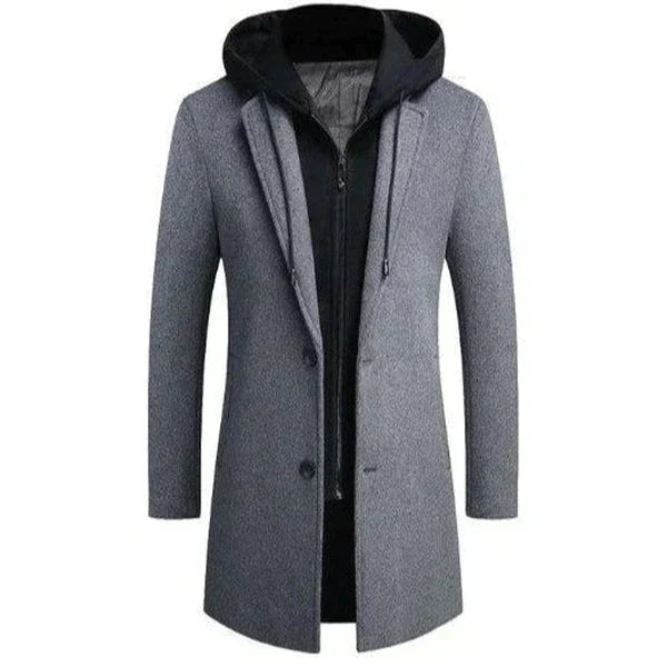 City office coat with double-sided protection