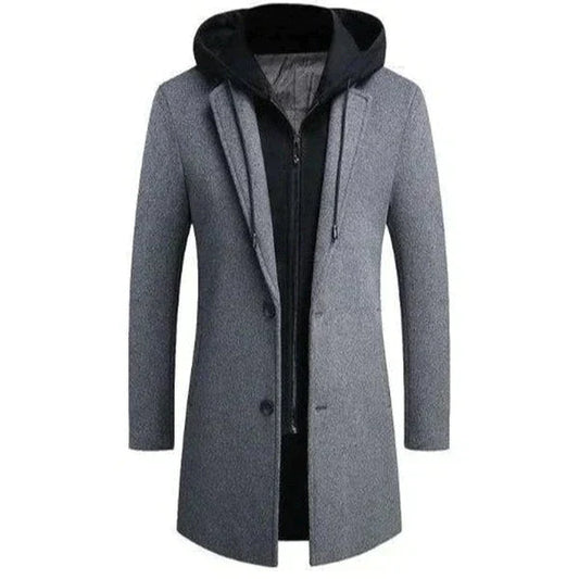 City office coat with double-sided protection