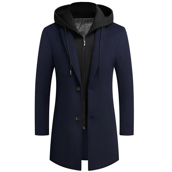 City office coat with double-sided protection