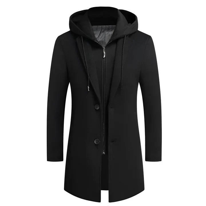 City office coat with double-sided protection