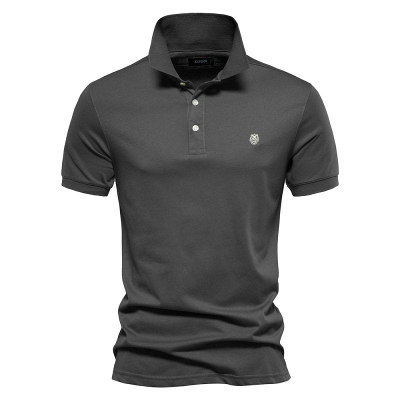 Breathable Casual Men's Short Sleeve Polo Shirt