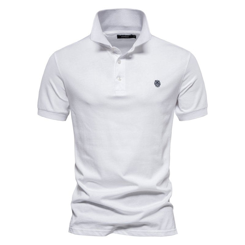 Breathable Casual Men's Short Sleeve Polo Shirt
