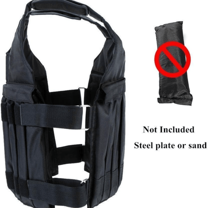 Heavy-Duty Adjustable Weighted Vest