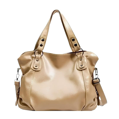 HERA - Large soft leather handbag