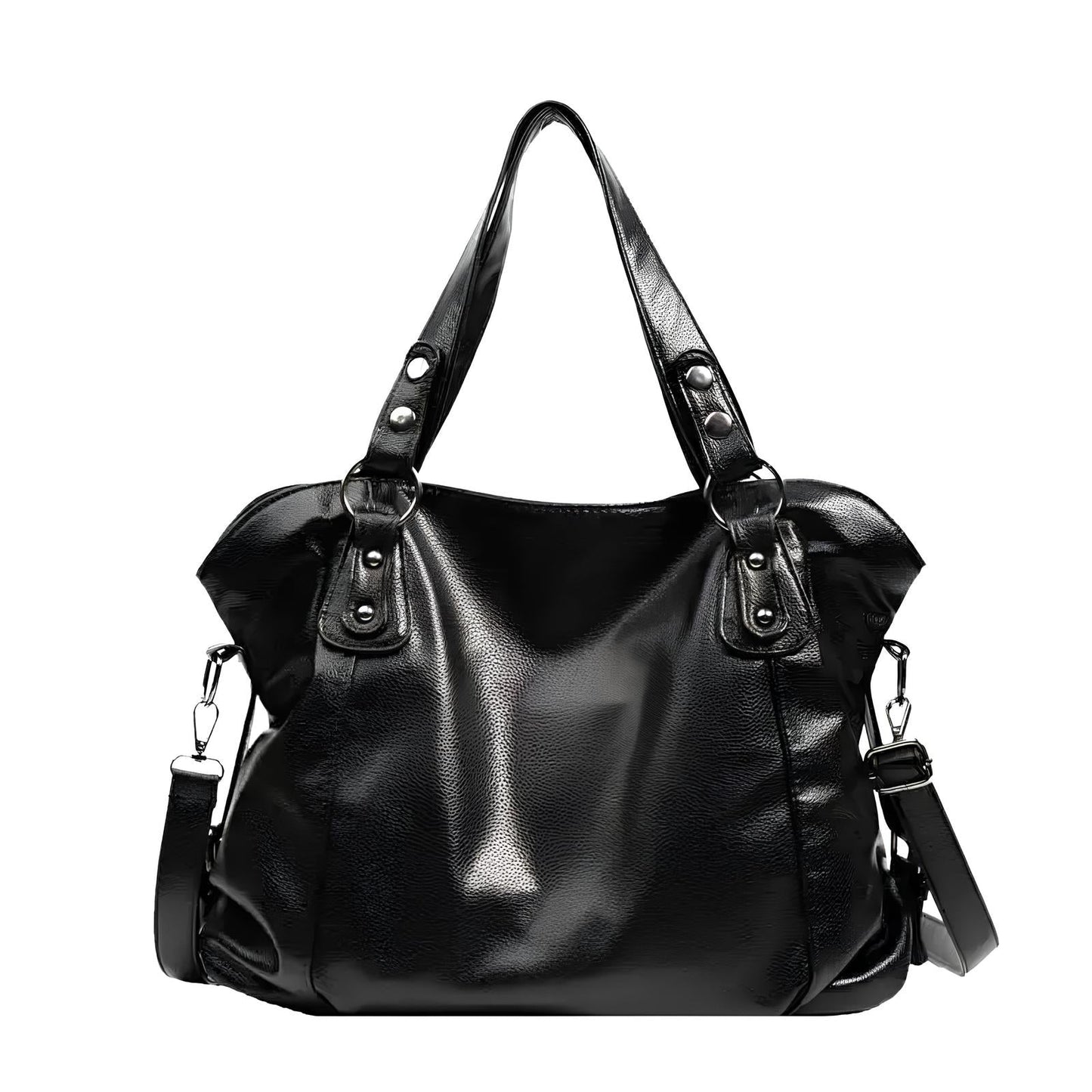 HERA - Large soft leather handbag