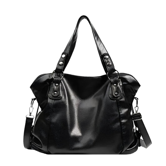 HERA - Large soft leather handbag