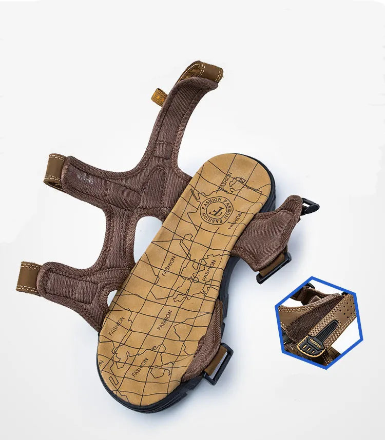 Hudson | Men's and women's orthopedic Velcro sandals
